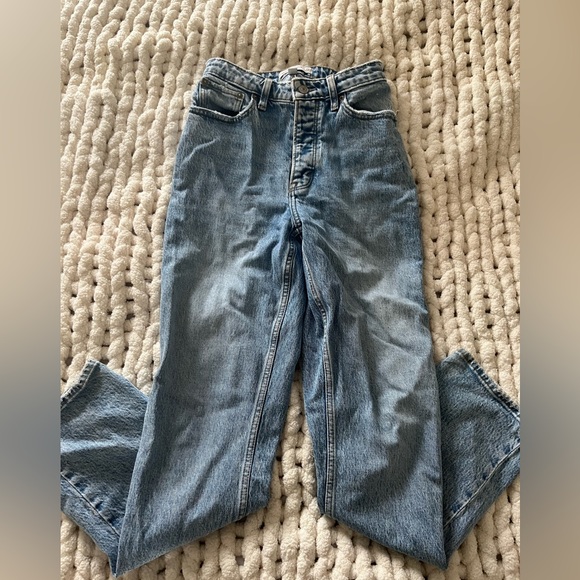 Abercrombie Curve Love The Dad High Rise jeans - Picture 1 of 2